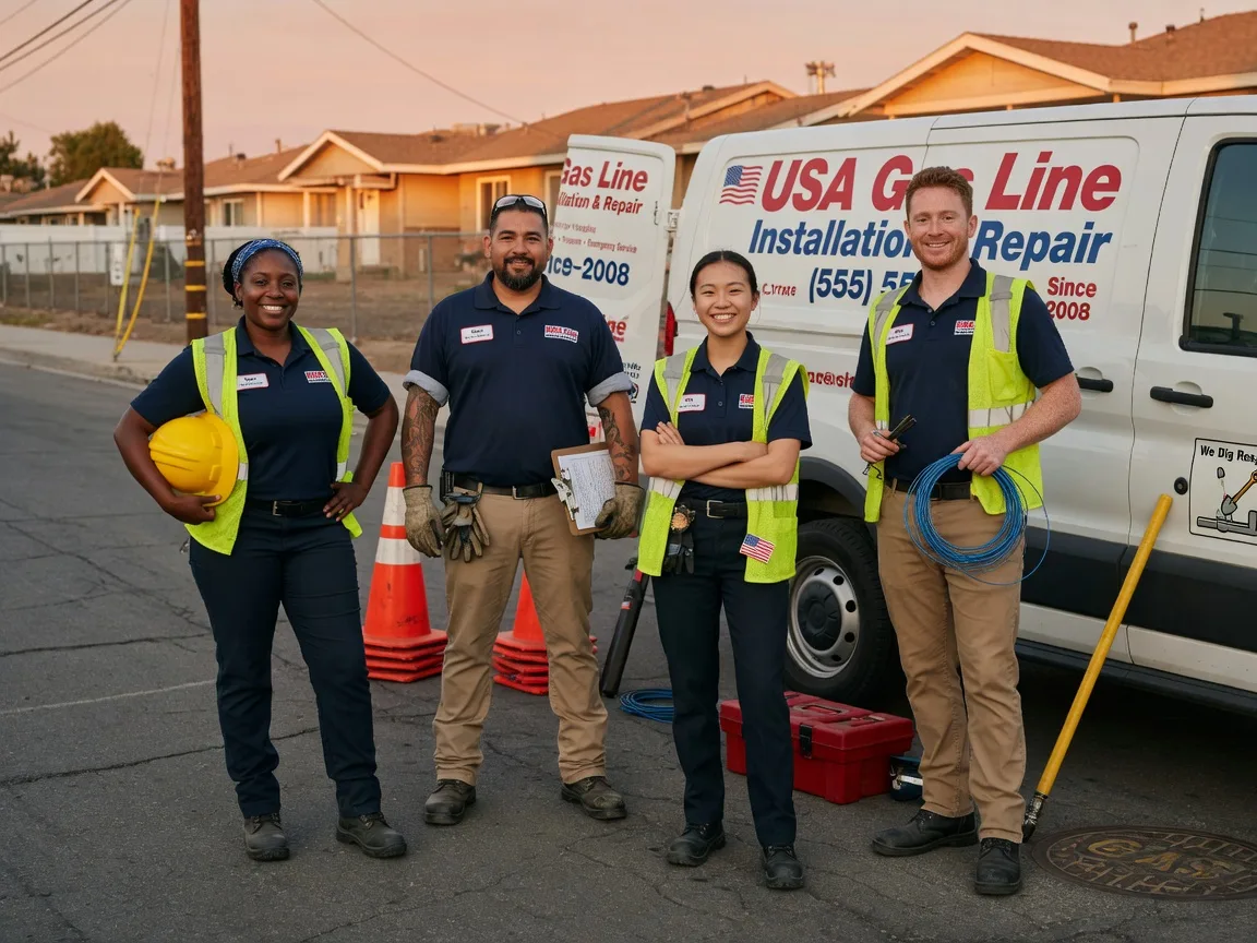 Gas Line Installation company in Wellsburg, IA
